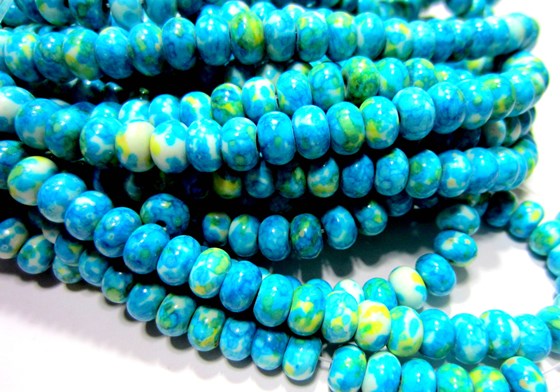 Retro Fridge: round beads